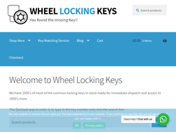 Wheellockingkeys