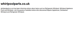 Whirlpoolparts