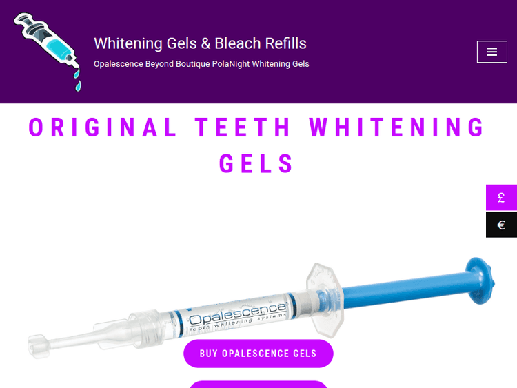 Whiteninggels