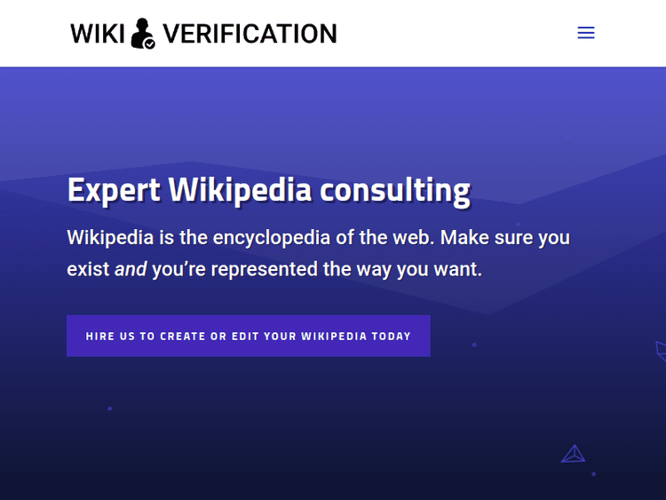 Wikiverification