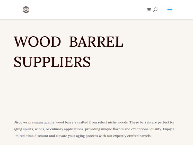Woodbarrellsuppliers