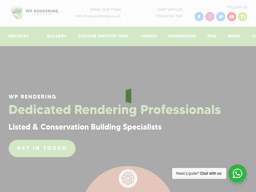 Wprendering-plastering