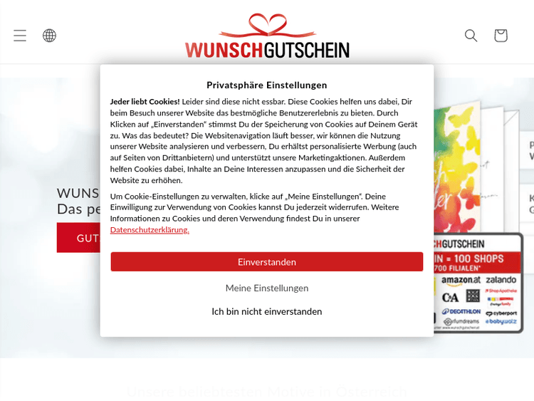 Wunschgutschein