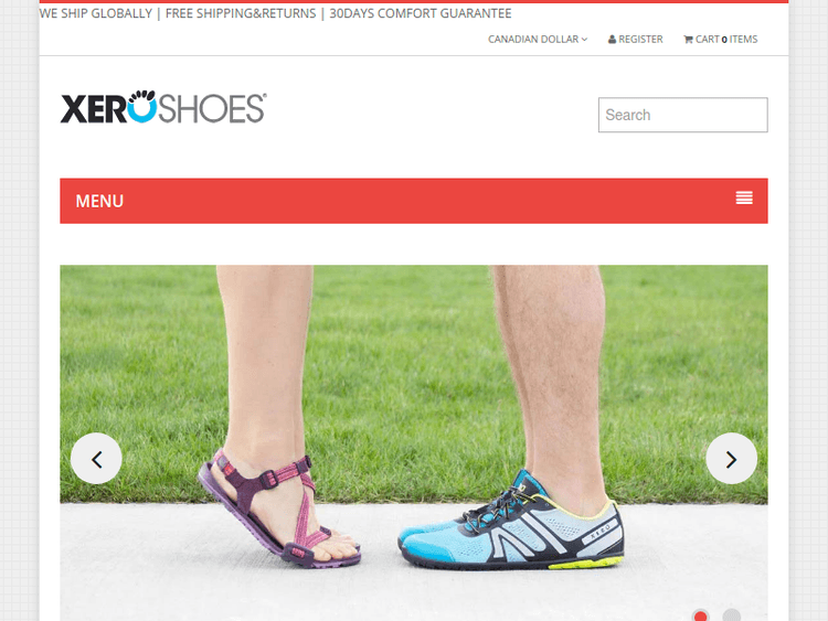 Xeroshoes-canada
