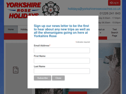 Yorkshireroseholidays