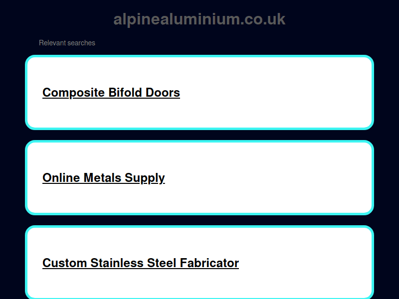 Alpinealuminium