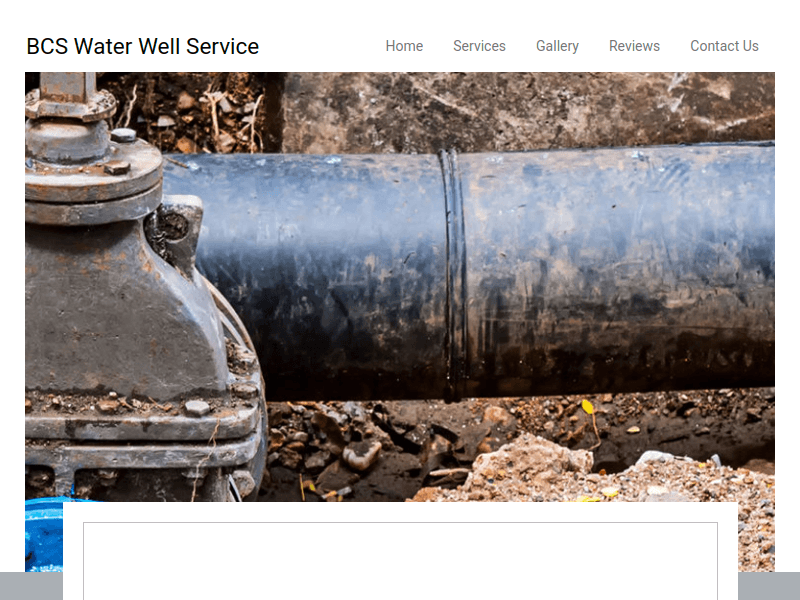 Bcswaterwellservice