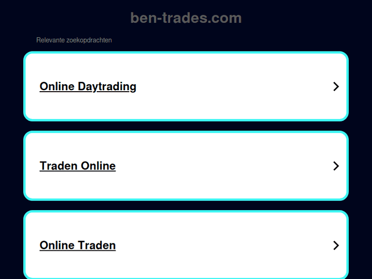 Ben-trades