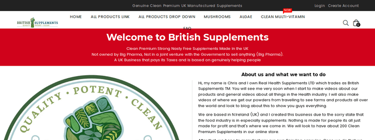 British-supplements