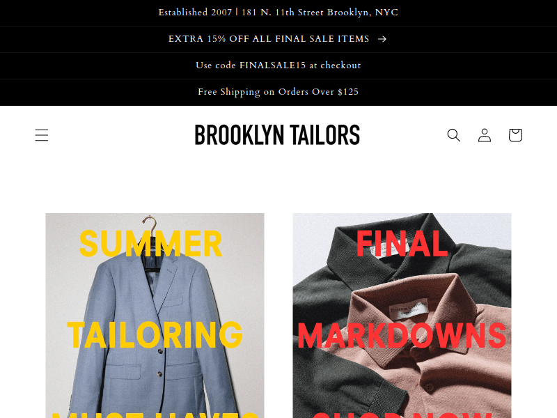 Brooklyn-tailors