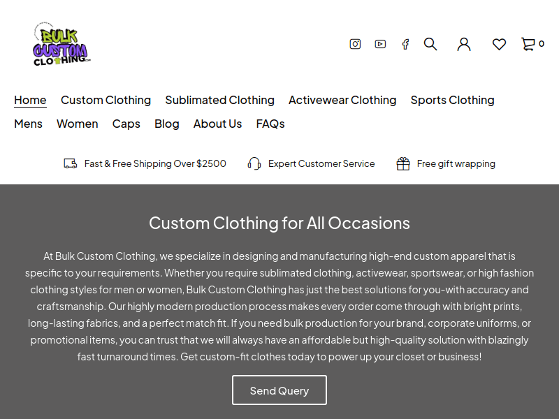 Bulkcustomclothing