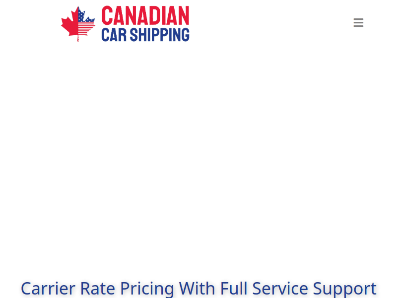 Canadiancarshipping