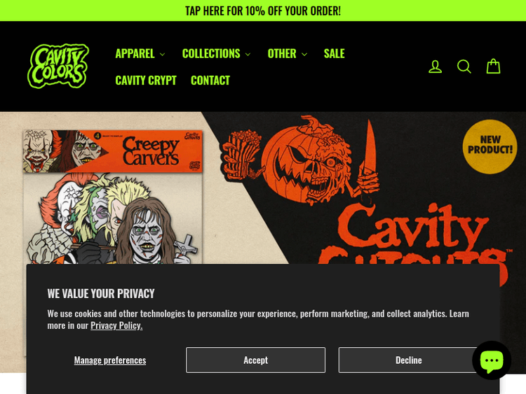 Cavitycolors