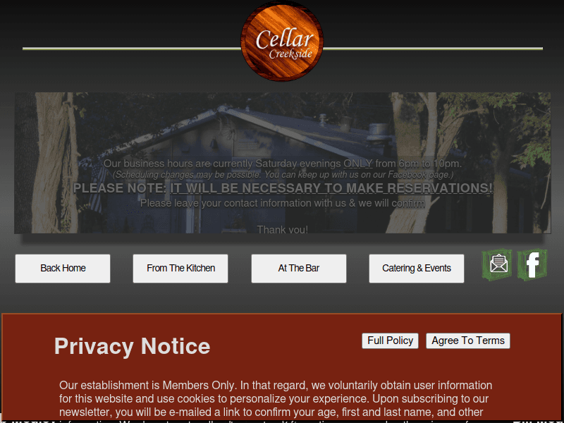 Cellarcreekside