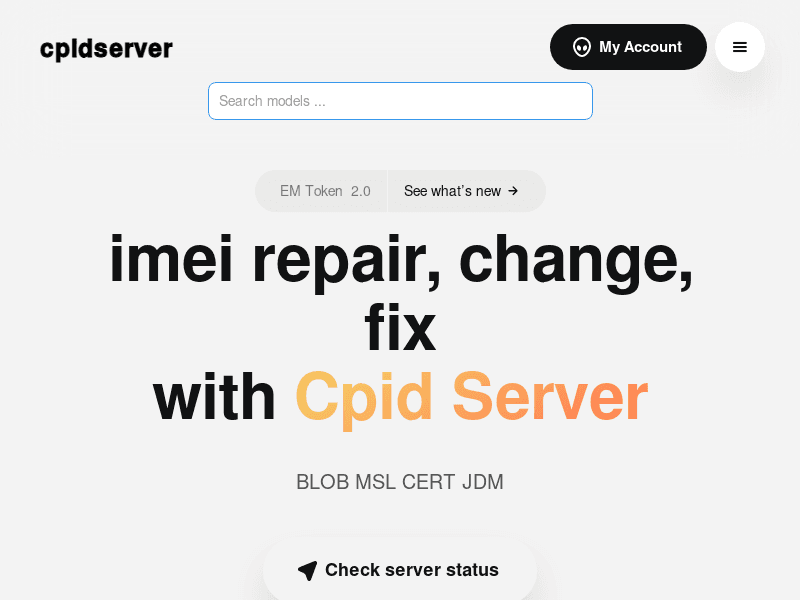 Cpidserver