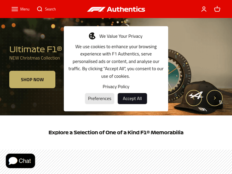 F1authentics