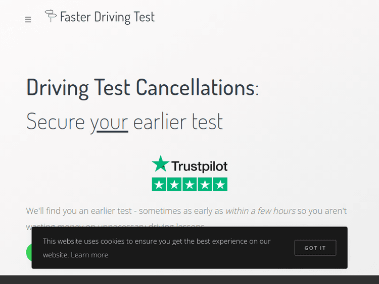 Fasterdrivingtest
