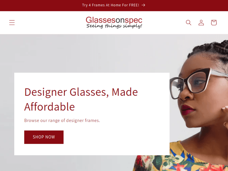 Glassesonspec