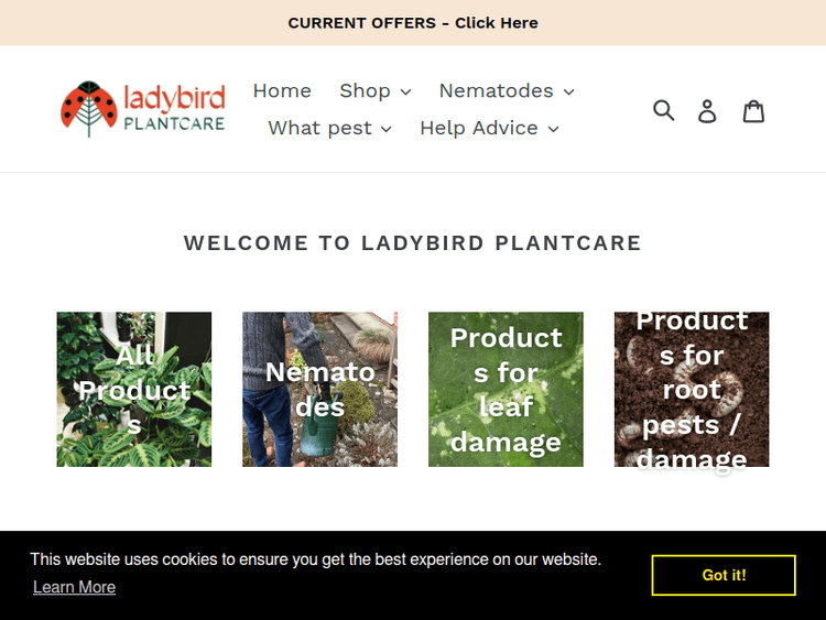 Ladybirdplantcare