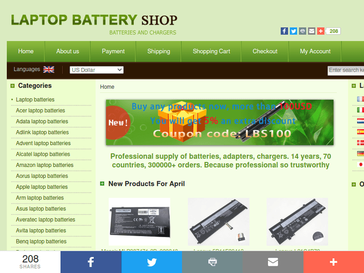 Laptop-battery-shop