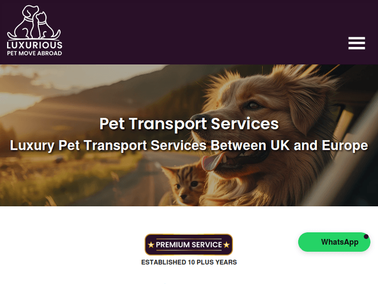Luxuriouspetmoveabroad