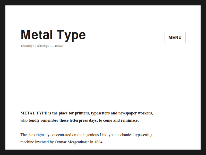 Metaltype