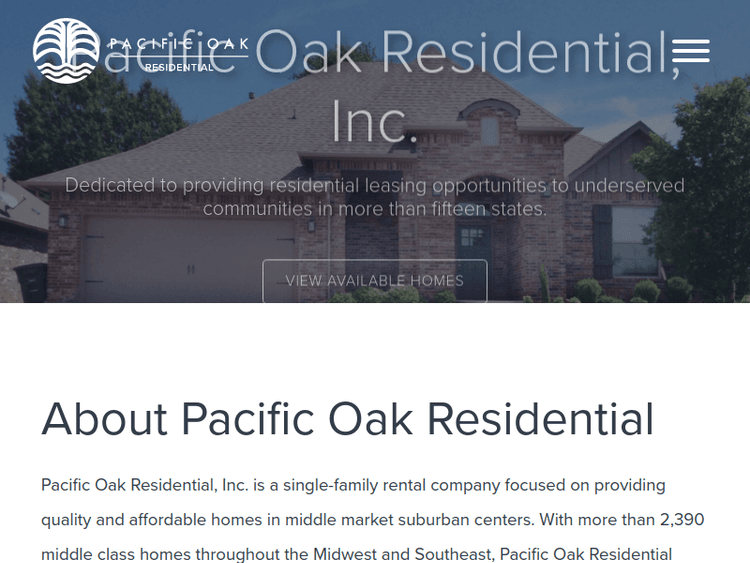 Pacificoakresidential