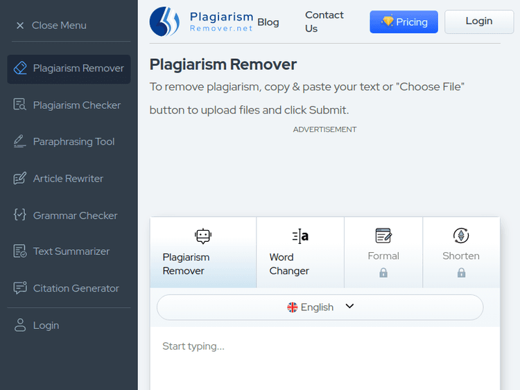Plagiarismremover
