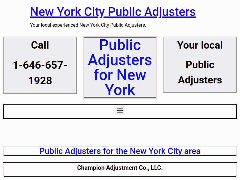 Publicadjustersnewyork