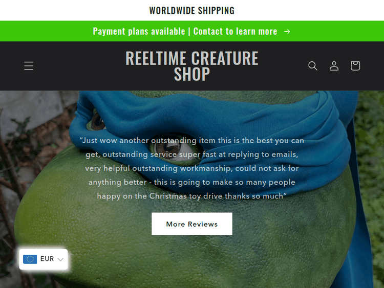 Reeltimecreatureshop