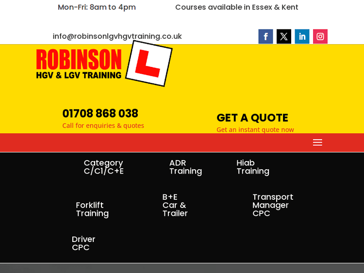 Robinsonlgvhgvtraining