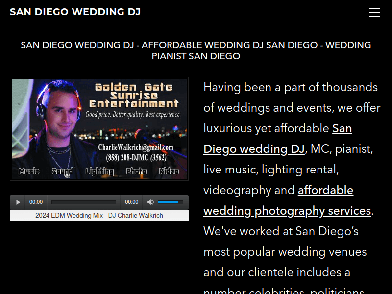 Sandiegoweddingdjmc