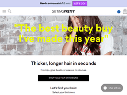 Sittingprettyhalohair
