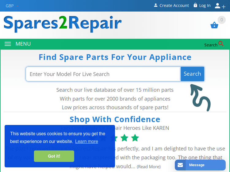 Spares2repair