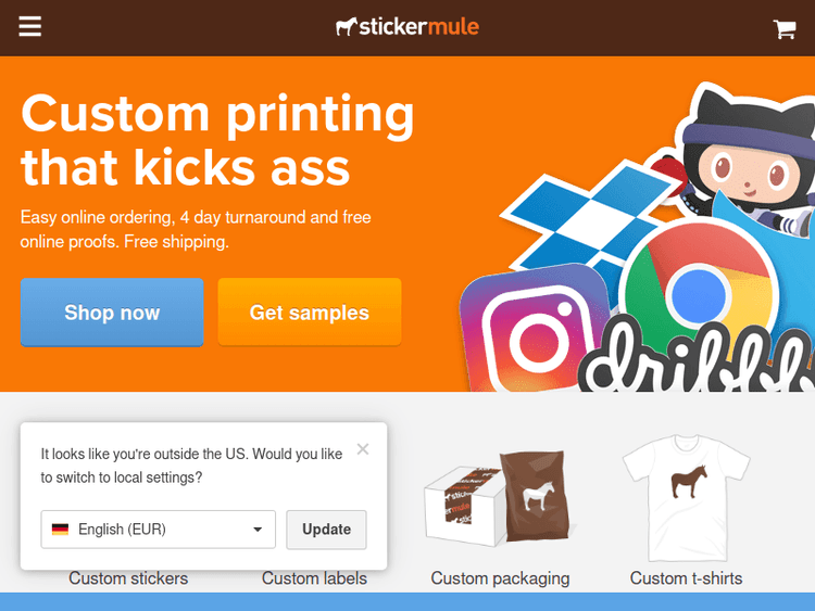 Stickermule