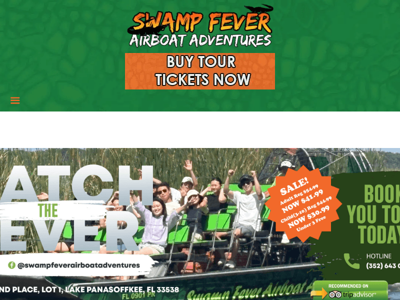 Swampfeverairboatadventures