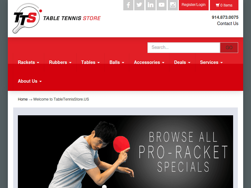 Tabletennisstore