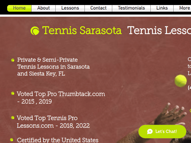 Tennislessonssarasota