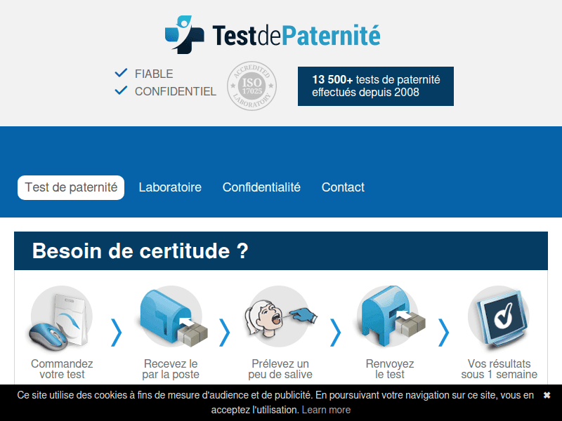 Testdepaternite