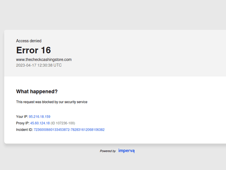 Thecheckcashingstore