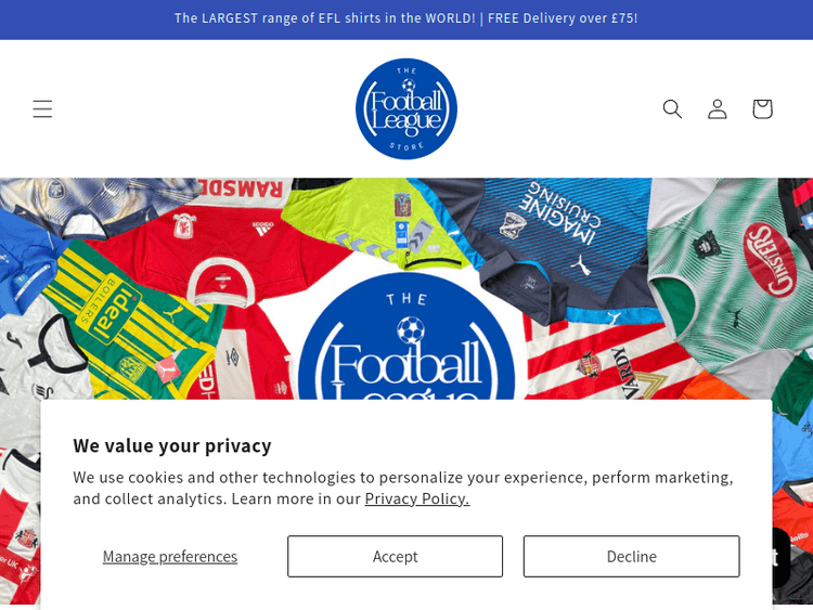 Thefootballleaguestore