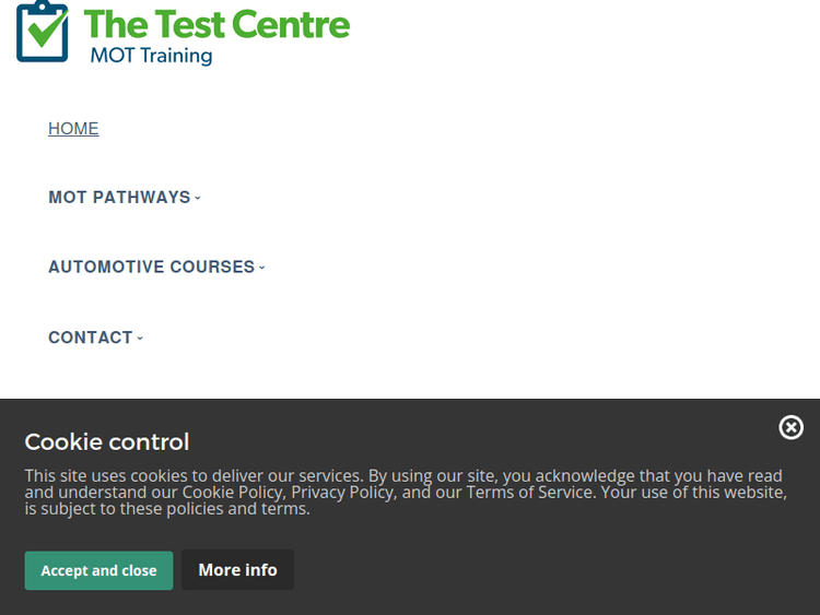 Thetestcentretraining