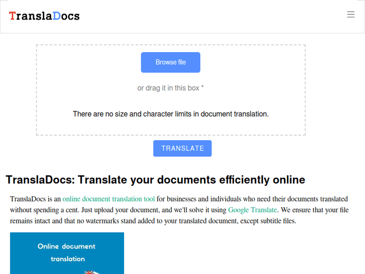 Transladocs