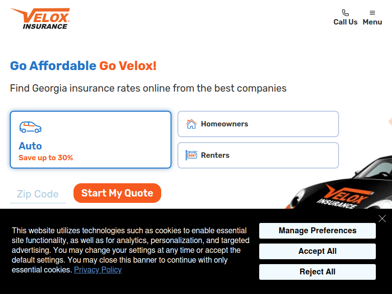 Veloxinsurance