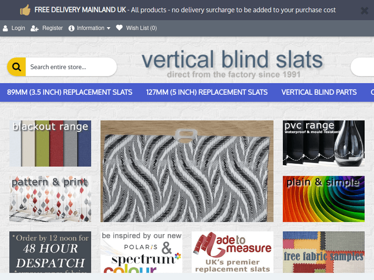 Verticalblindslats