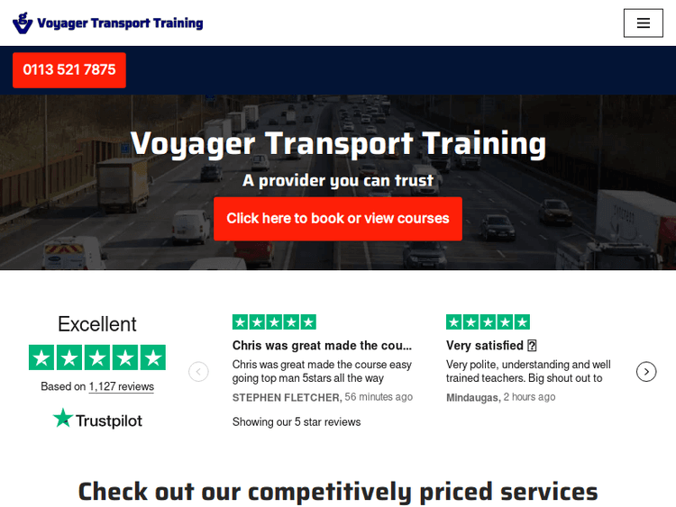 Voyagertransporttraining