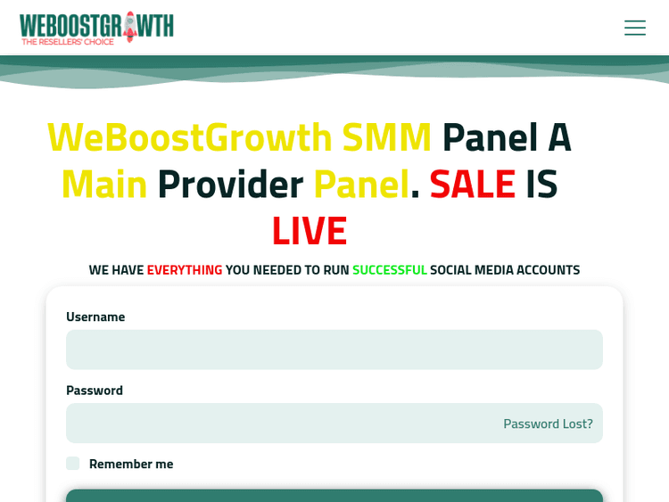 Weboostgrowth
