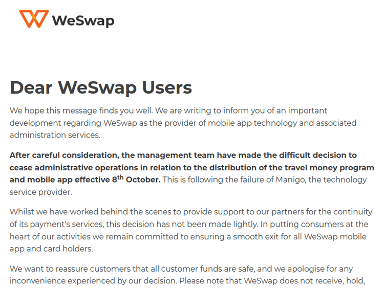 Weswap