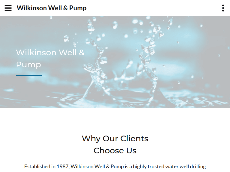 Wilkinsonwellpump