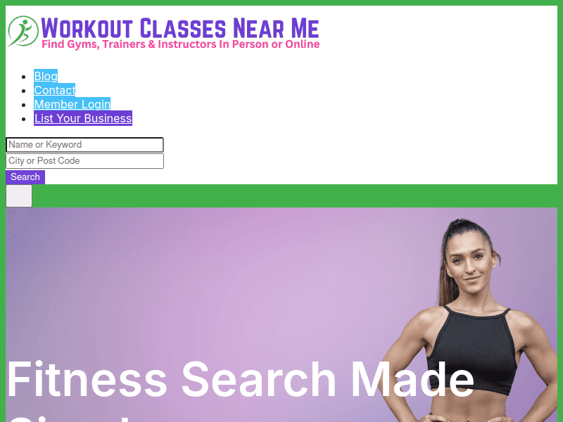 Workoutclassesnearme